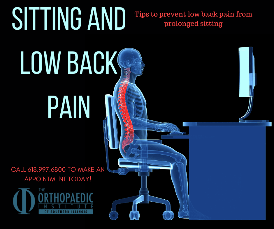 Tips For Sitting Back Pain 1 